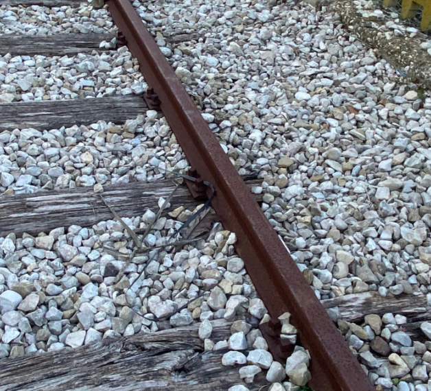 L'ex tracciato ferroviario a San Vito Marina